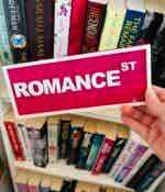 'Romance St' Acrylic Sign