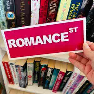'Romance St' Acrylic Sign